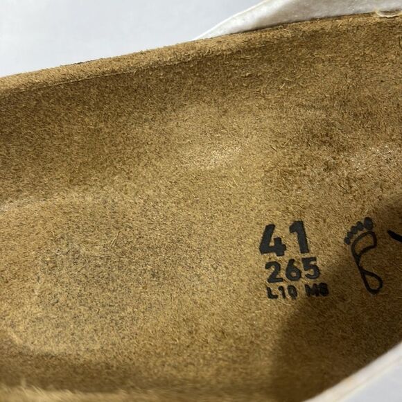 BIRKENSTOCK ARIZONA BIRKO-FLOR SANDALS WHITE NEW - Picture 9 of 9